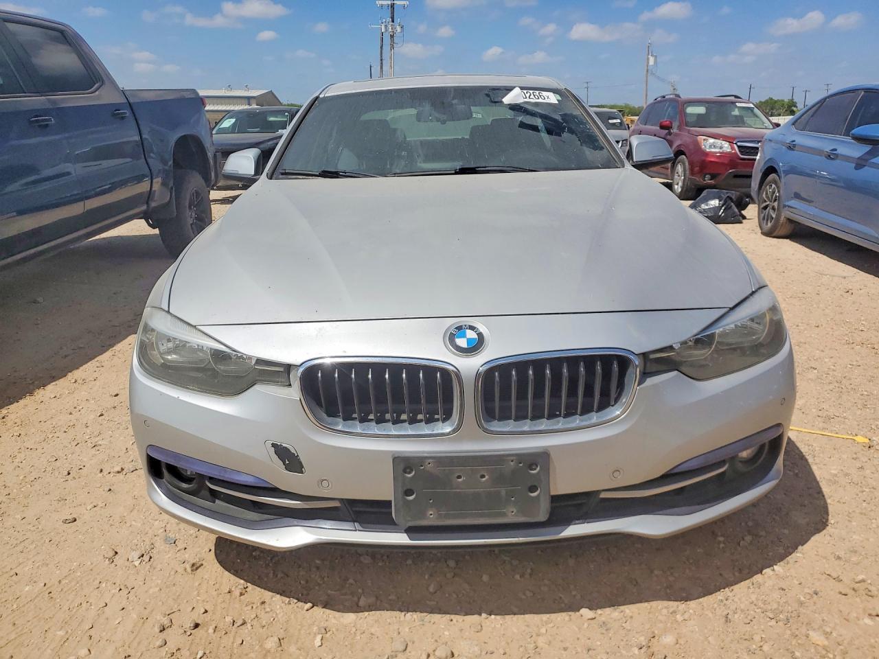 2017 BMW 3 Series VIN WBA8B9G50HNU49127 COPART salvage auction — Mechanical, TX - CERTIFICATE OF TITLE, sold $1,750 on 2026-07-09 (photo 5)