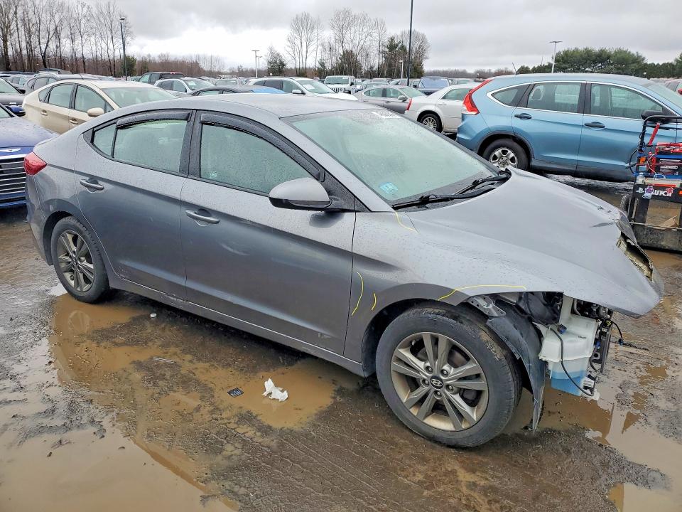 2018 Hyundai Elantra VIN 5NPD84LF9JH360695 COPART salvage auction — FRONT END, Ma - Cert Of Title-Parts Only Salva, sold $1,200 on 2026-07-02 (photo 4)