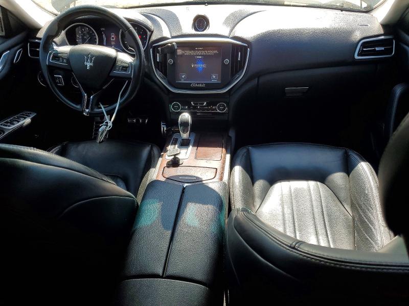 2015 Maserati Ghibli VIN ZAM57RTA3F1135384 COPART salvage auction — FRONT END, GA - CERT OF TITLE-SALVAGE, sold $3,050 on 2026-07-31 (photo 8)