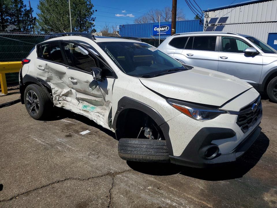 2024 Subaru Xv VIN JF2GUADC1R8291461 COPART salvage auction — SIDE, CO - PUBLIC - SALVAGE TITLE, sold $3,800 on 2026-07-02 (photo 4)