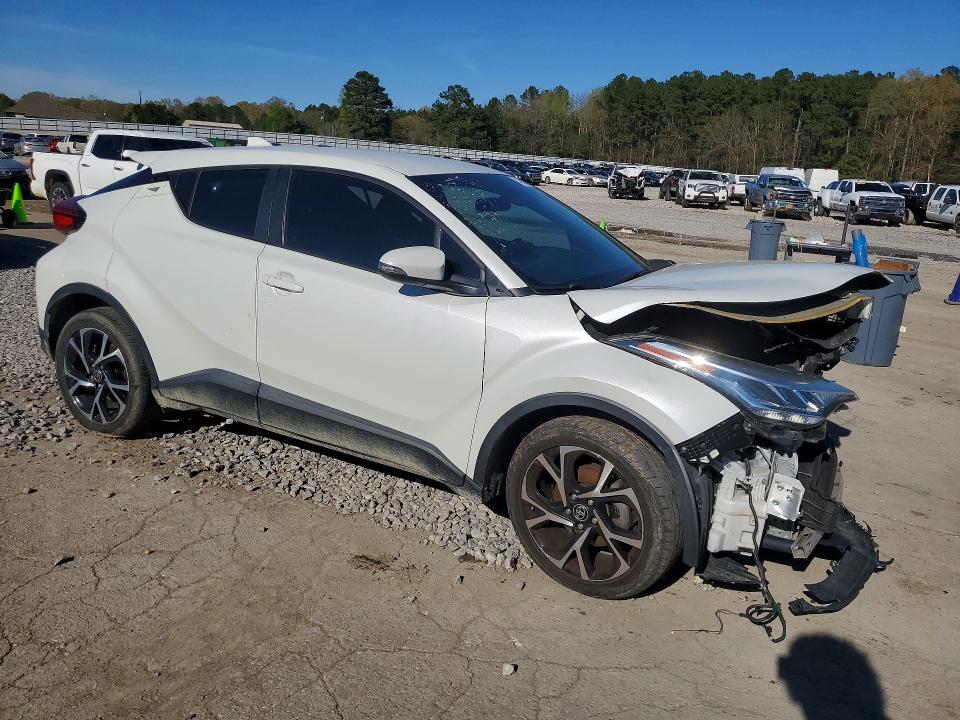 2021 Toyota C-hr VIN NMTKHMBX9MR125485 COPART salvage auction — FRONT END, Ms - Cert Of Title-Salvaged, sold $5,100 on 2026-07-24 (photo 4)