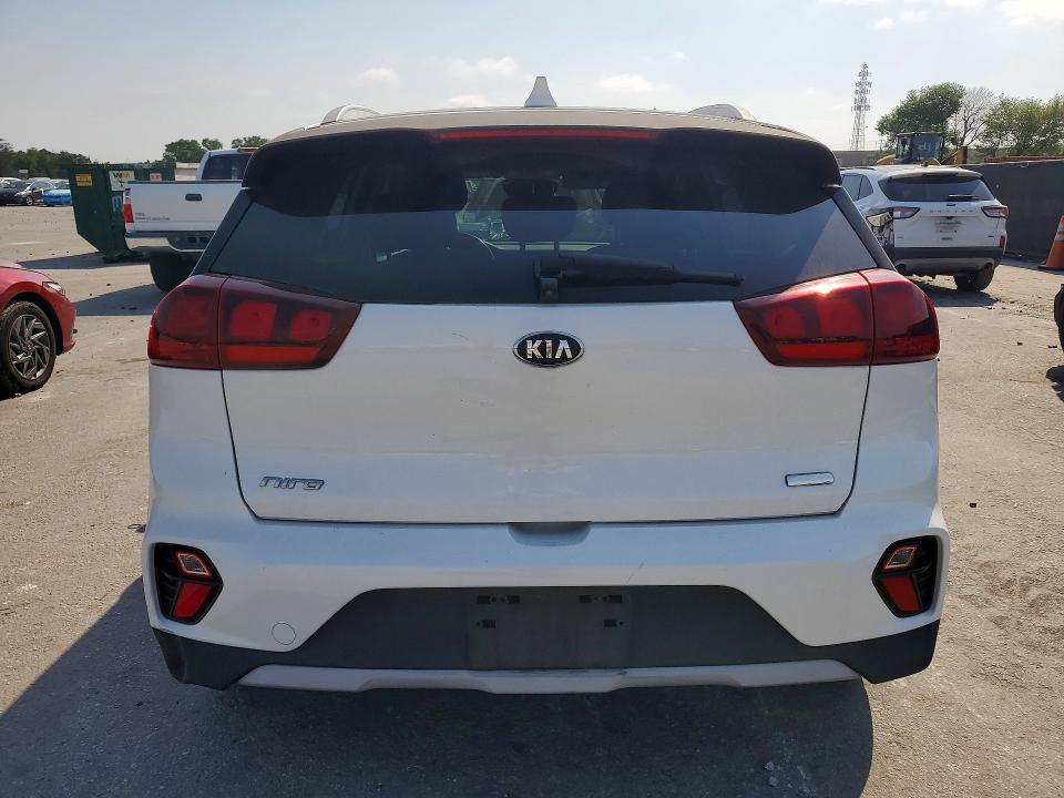 2021 Kia Niro VIN KNDCB3LCXM5468678 COPART salvage auction — FRONT END, Fl - Cert Of Title Slvg Rebuildable, sold $7,900 on 2026-07-08 (photo 6)