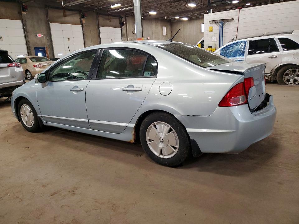 2008 Honda Civic hybrid VIN JHMFA36228S010478 COPART salvage auction — REAR END, Mn - Certificate Of Title, sold $875 on 2026-07-28 (photo 2)