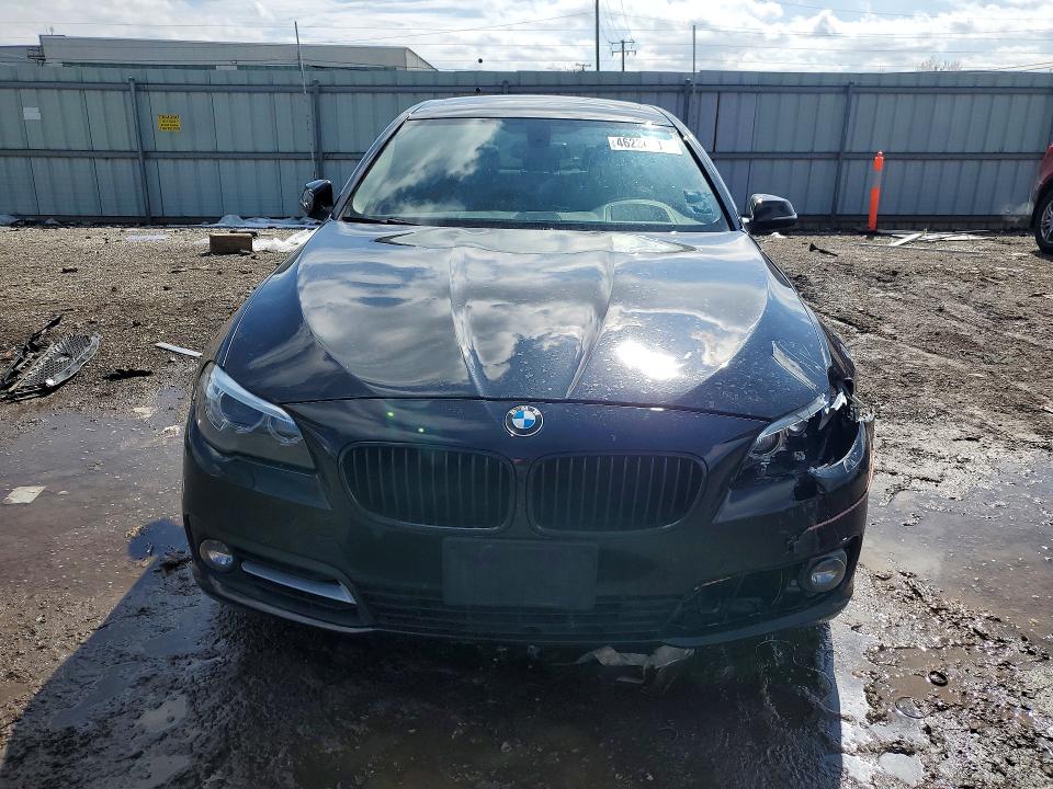 2016 BMW 5 series VIN WBA5B3C5XGG253043 COPART salvage auction — FRONT END, WV - CERTIFICATE OF TITLE, sold $900 on 2026-07-10 (photo 5)