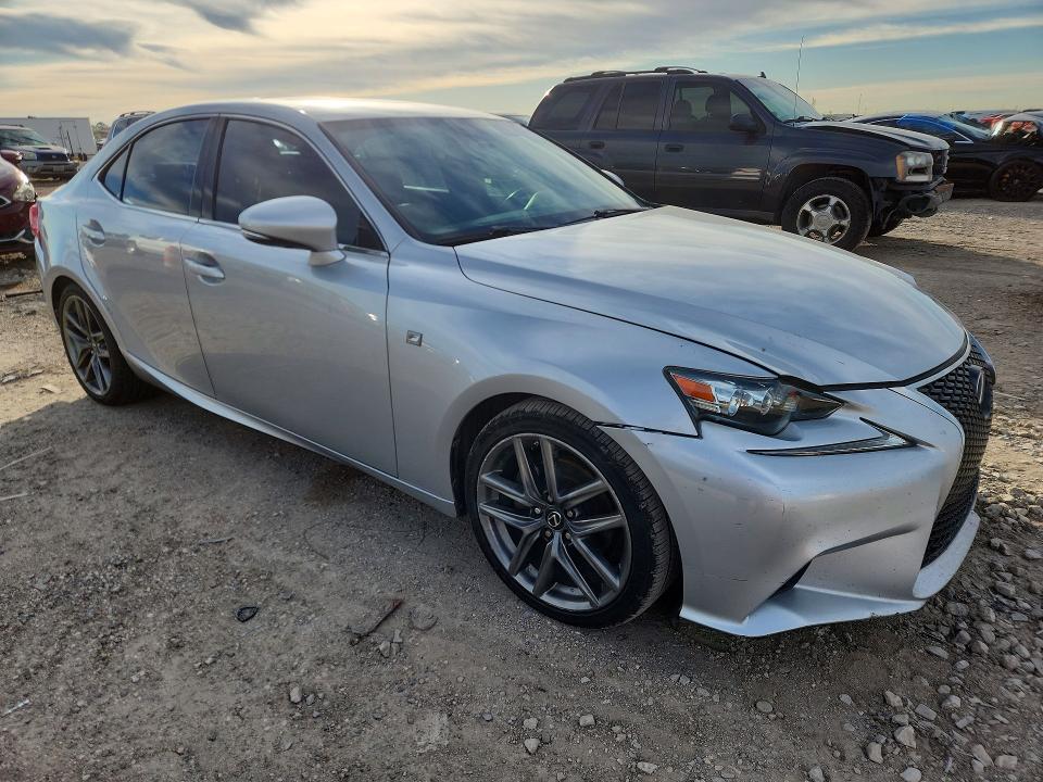 2014 Lexus Is VIN JTHBF1D22E5018677 COPART salvage auction — FRONT END, Tx - Salvage Vehicle Title, sold $3,400 on 2026-07-20 (photo 4)