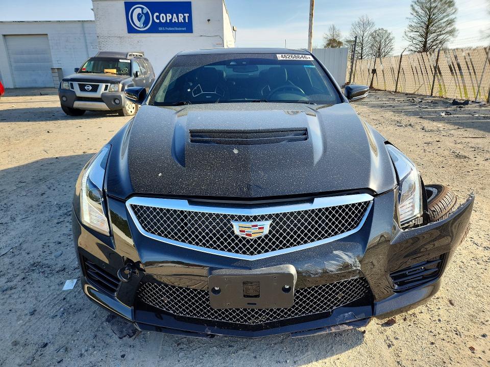 2016 Cadillac Ats VIN 1G6AN1RY8G0149922 COPART salvage auction — FRONT END, Md - Cert Of Salvage > 75% Damage, sold $14,500 on 2026-07-14 (photo 5)