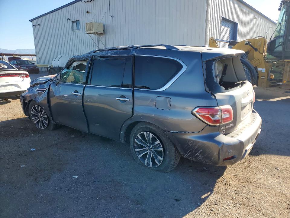 2020 Nissan Armada VIN JN8AY2NC8LX516439 COPART salvage auction — ROLLOVER, Id - Salvage Certificate Of Title, sold $2,650 on 2026-07-06 (photo 2)