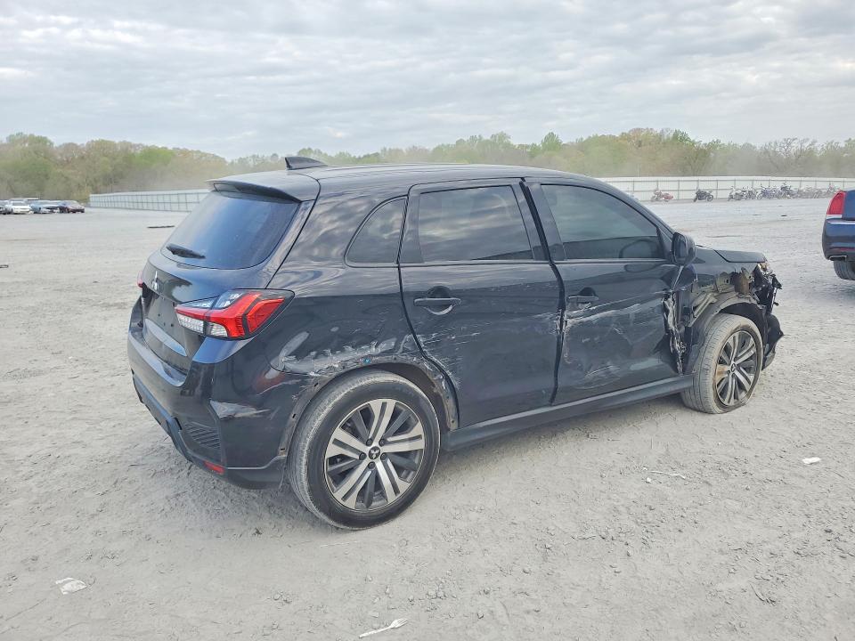 2022 Mitsubishi Outlander VIN JA4APUAU1NU000821 COPART salvage auction — FRONT END, Nc - Salvage Certificate Of Title, sold $3,250 on 2026-07-08 (photo 3)