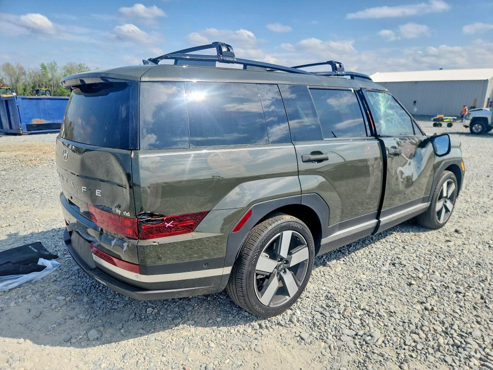 2025 Hyundai Santa fe hybrid VIN 5NMP34G11SH057614 COPART salvage auction — SIDE, Ga - Cert Of Title-Salvage, sold $12,200 on 2026-07-07 (photo 3)