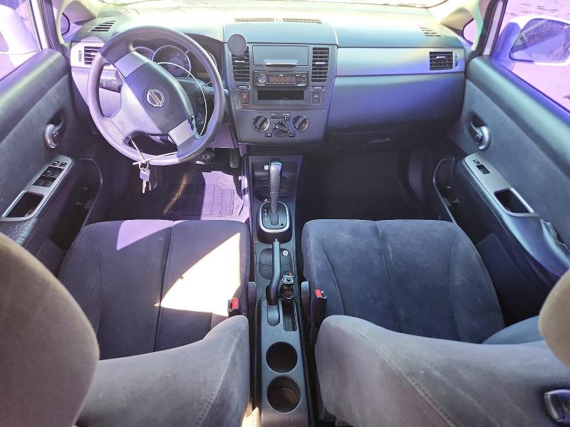 2007 Nissan Versa VIN 3N1BC13E27L385378 COPART salvage auction — FRONT END, Nm - Cert Of Title-Salvage, sold $250 on 2026-07-06 (photo 8)