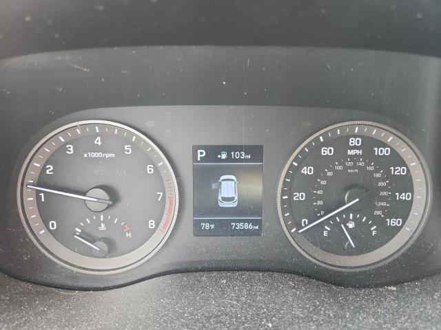 2020 Hyundai Tucson VIN KM8J23A49LU083292 COPART salvage auction — FRONT END, Nc - Salvage Certificate Of Title, sold $4,550 on 2026-07-07 (photo 9)
