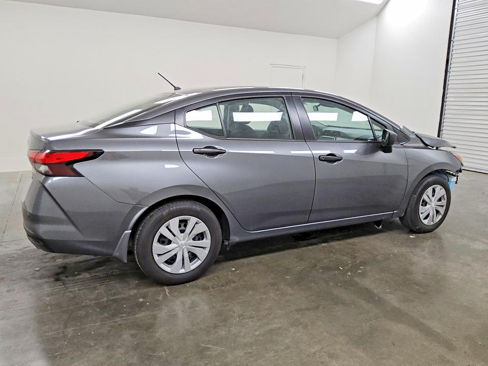 2024 Nissan Versa VIN 3N1CN8DVXRL845606 COPART salvage auction — FRONT END, TX - CERTIFICATE OF TITLE, sold $2,150 on 2026-07-09 (photo 3)