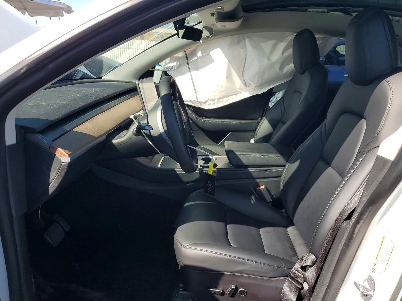 2022 Tesla Model y VIN 7SAYGDEE7NF410431 COPART salvage auction — SIDE, Salvage Title, sold $10,200 on 2026-07-28 (photo 7)