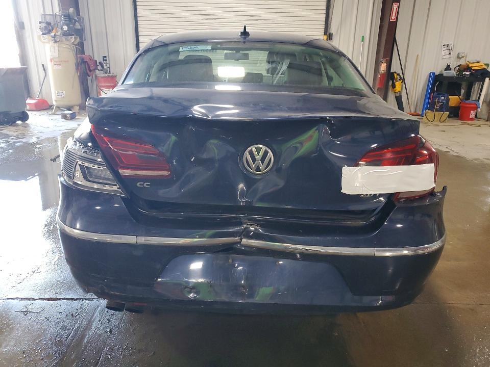 2013 Volkswagen Passat cc VIN WVWRP7AN2DE528511 COPART salvage auction — FRONT END, Salvage Title, sold $1,050 on 2026-08-12 (photo 6)