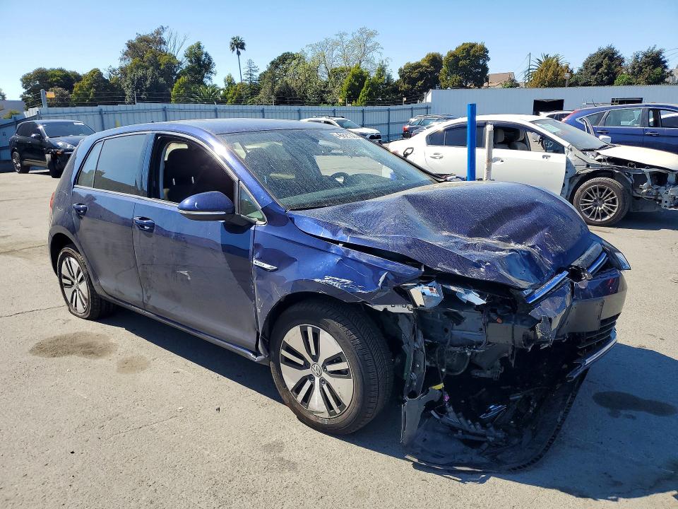 2019 Volkswagen Golf VIN WVWKR7AU8KW908611 COPART salvage auction — FRONT END, Ca - Salvage Certificate, sold $1,850 on 2026-07-31 (photo 4)