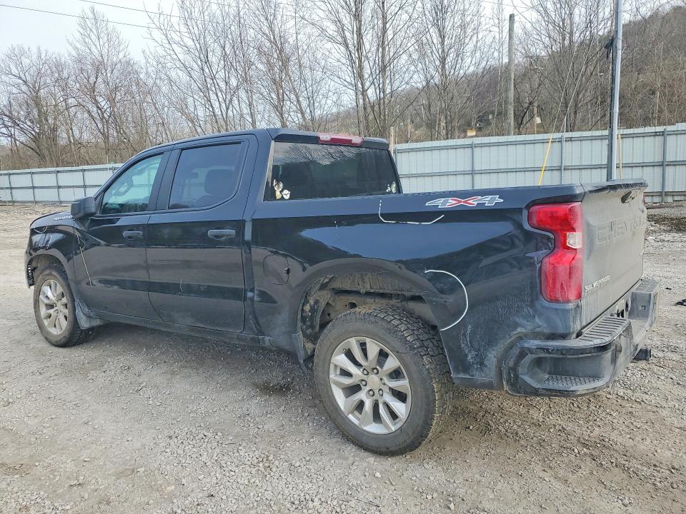 2024 Chevrolet Silverado VIN 1GCPDBEK8RZ259336 COPART salvage auction — FRONT END, Wv - Salvage Certificate, sold $8,400 on 2026-07-02 (photo 2)