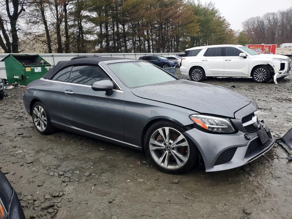 2019 Mercedes-benz C-klasse VIN WDDWK8EBXKF782567 COPART salvage auction — FRONT END, Nj - Cert Of Title-Salvage, sold $5,900 on 2026-07-29 (photo 4)