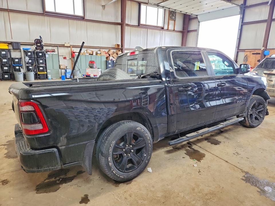 2024 Ram 1500 VIN 1C6SRFVT3RN133332 COPART salvage auction — SIDE, AB - BOS - SALVAGE, sold $12,600 on 2026-07-02 (photo 3)