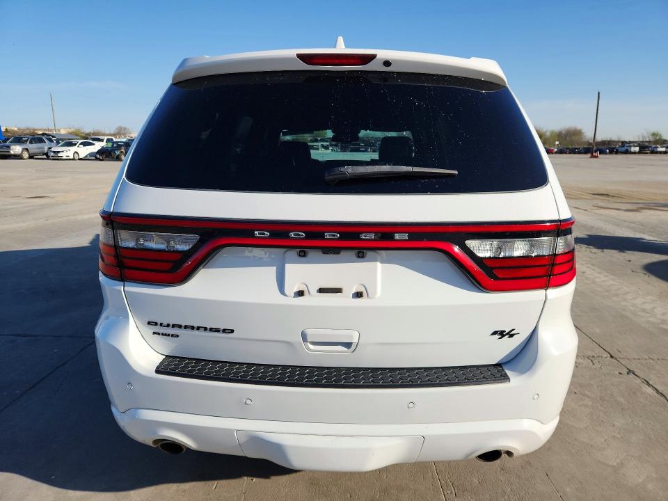 2016 Dodge Durango VIN 1C4SDJCT6GC485908 COPART salvage auction — FRONT END, Tx - Certificate Of Title, sold $175 on 2026-07-02 (photo 6)