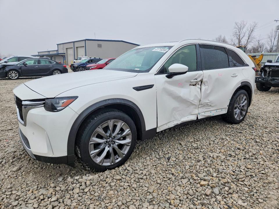 2024 Mazda Cx-90 VIN JM3KKEHD1R1101781 COPART salvage auction — SIDE, Mi - Cert Of Title-Salvage Vehicle, sold $8,300 on 2026-07-02 (photo 1)