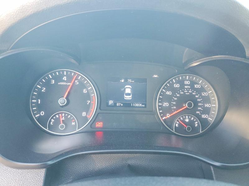 2020 Kia Optima VIN 5XXGT4L35LG436428 COPART salvage auction — FRONT END, Nv - Salvage Title, sold $2,000 on 2026-07-08 (photo 9)