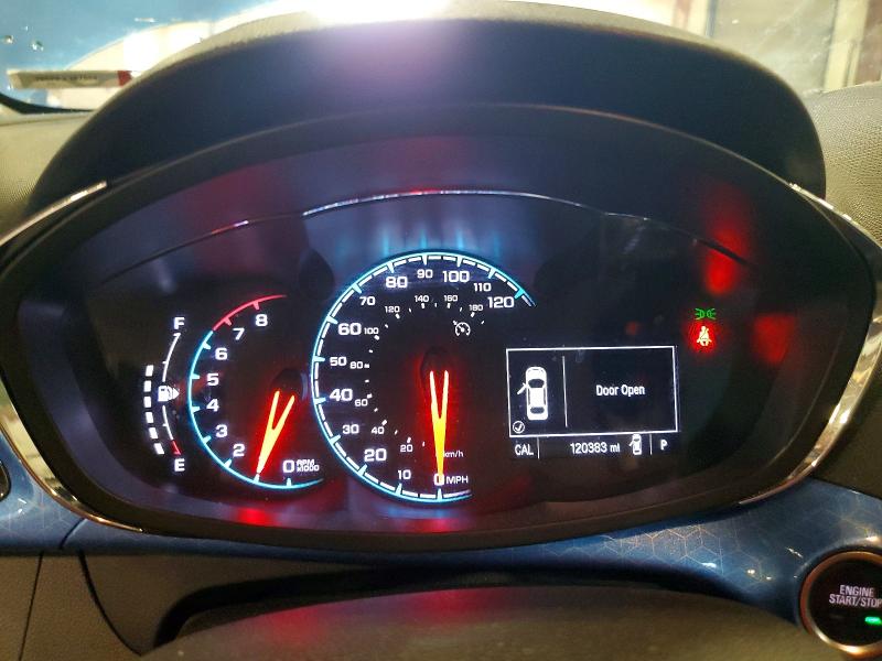 2018 Chevrolet Spark VIN KL8CF6SA4JC438923 COPART salvage auction — FRONT END, Mi - Certificate Of Title, sold $250 on 2026-07-24 (photo 9)