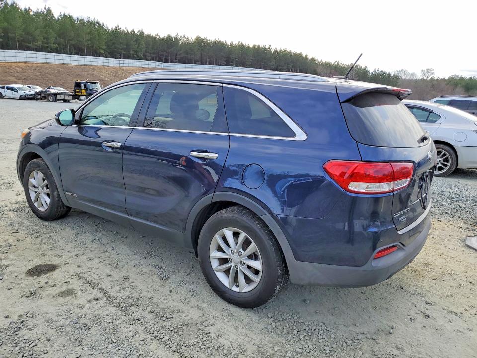 2017 Kia Sorento VIN 5XYPGDA56HG322109 COPART salvage auction — REAR END, Nc - Salvage Certificate Of Title, sold $175 on 2026-07-09 (photo 2)