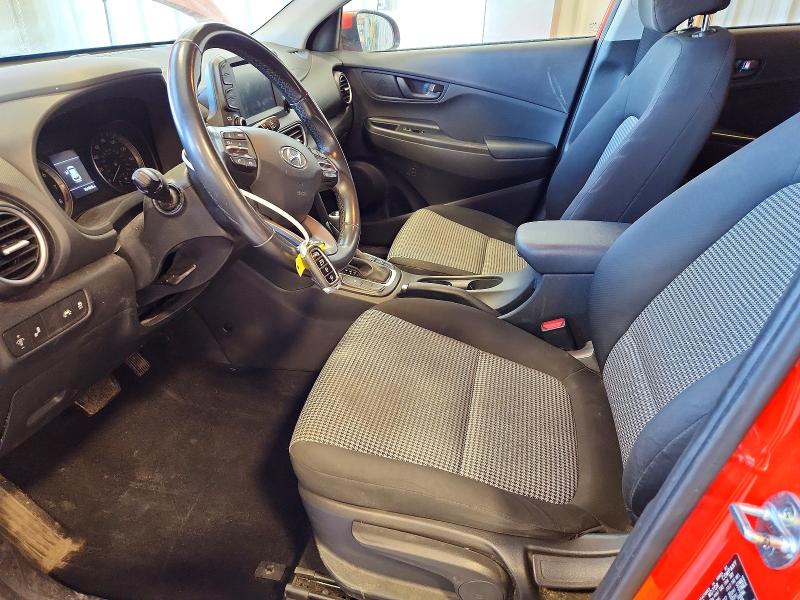 2019 Hyundai Kona VIN KM8K22AA1KU374680 COPART salvage auction — REAR END, Wv - Salvage Certificate, sold $2,000 on 2026-07-07 (photo 7)