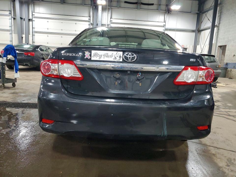 2011 Toyota Corolla VIN JTDBU4EE0B9130822 COPART salvage auction — FRONT END, Mn - Cert Of Title-Prior Salvage, sold $825 on 2026-07-09 (photo 6)