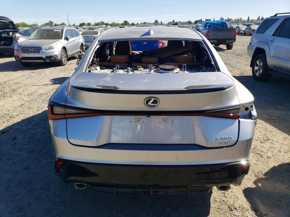 2024 Lexus Is 350 VIN JTHBZ1E29R5037125 COPART salvage auction — STRIPPED, Ky - Cert Of Title-Salvage, sold $15,700 on 2026-07-09 (photo 6)