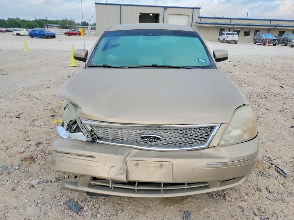 2007 Ford Five hundred VIN 1FAFP24187G108569 COPART salvage auction — FRONT END, Tx - Salvage Vehicle Title, sold $150 on 2026-07-02 (photo 5)