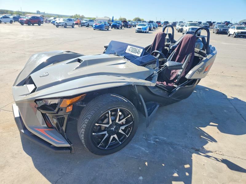 2022 Polaris Slingshot VIN 57XAAFHB2N8149326 COPART salvage auction — SIDE, TX - SALVAGE VEHICLE TITLE, sold $6,000 on 2026-07-30 (photo 2)