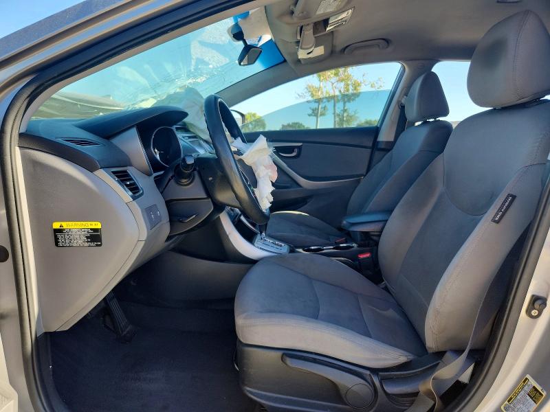 2011 Hyundai Elantra VIN KMHDH4AE8BU157326 COPART salvage auction — FRONT END, CA - SALVAGE CERTIFICATE, sold $425 on 2026-07-14 (photo 7)
