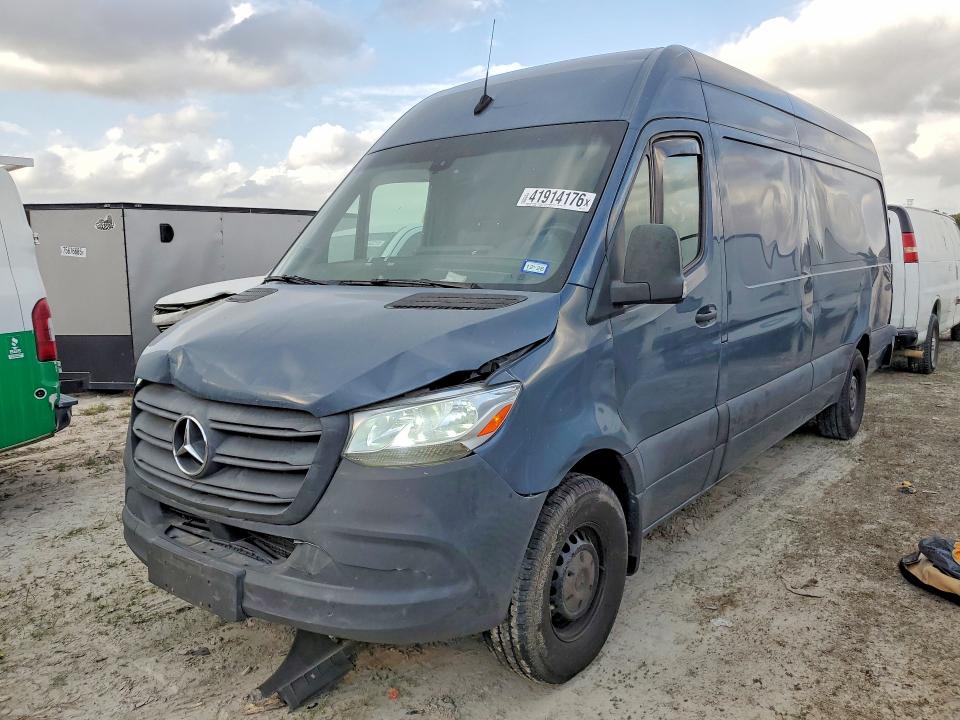 2019 Mercedes-benz Sprinter VIN WD4PF1CD8KP153078 COPART salvage auction — ALL OVER, Tx - Salvage Vehicle Title, sold $3,750 on 2026-07-17 (photo 1)