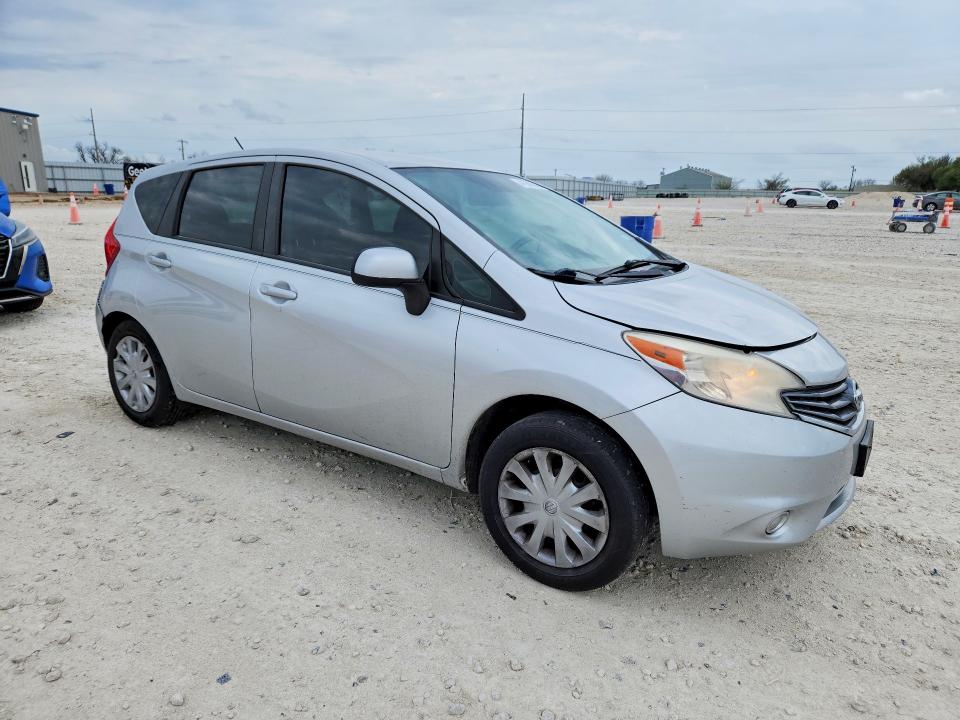2014 Nissan Versa VIN 3N1CE2CP3EL429990 COPART salvage auction — REAR END, TX - CERTIFICATE OF TITLE, sold $1,250 on 2026-07-30 (photo 4)