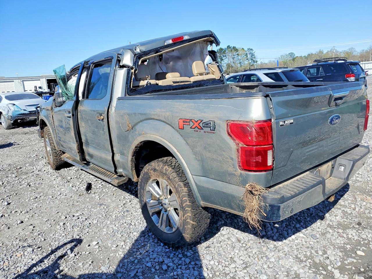 2020 Ford F-150 Lightning VIN 1FTEW1E56LKE70959 COPART salvage auction — All Over, AL - CERT OF TITLE-SALVAGE TITLE, sold $4,050 on 2026-07-09 (photo 2)