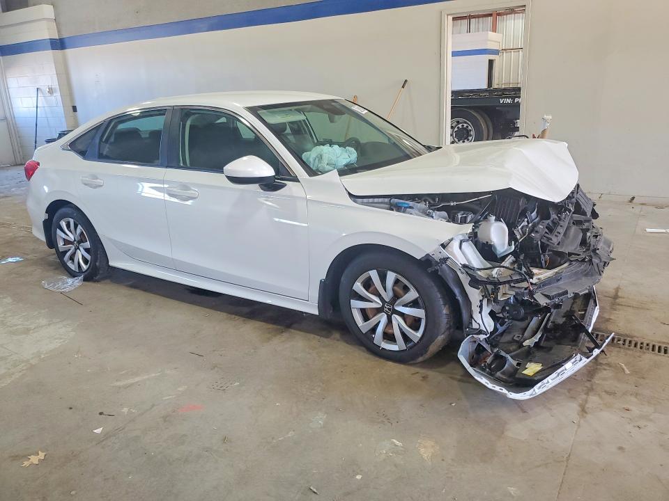 2022 Honda Civic VIN 2HGFE2F2XNH511509 COPART salvage auction — FRONT END, Va - Certificate Of Title, sold $4,050 on 2026-07-09 (photo 4)