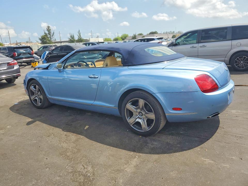 2008 Bentley Continental VIN SCBDR33W18C053330 COPART salvage auction — FRONT END, Fl - Cert Of Title Slvg Rebuildable, sold $3,950 on 2026-07-22 (photo 2)