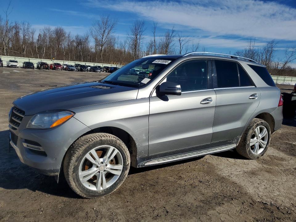 2014 Mercedes-benz Ml-class VIN 4JGDA2EB8EA402690 COPART salvage auction — NORMAL WEAR, Ny - Certificate Of Title, sold $6,500 on 2026-07-08 (photo 1)