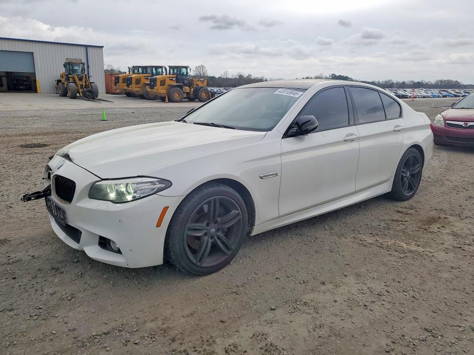 2015 BMW 5er VIN WBA5B3C56FD542890 COPART salvage auction — FRONT END, Nc - Salvage Certificate Of Title, sold $2,100 on 2026-07-13 (photo 1)