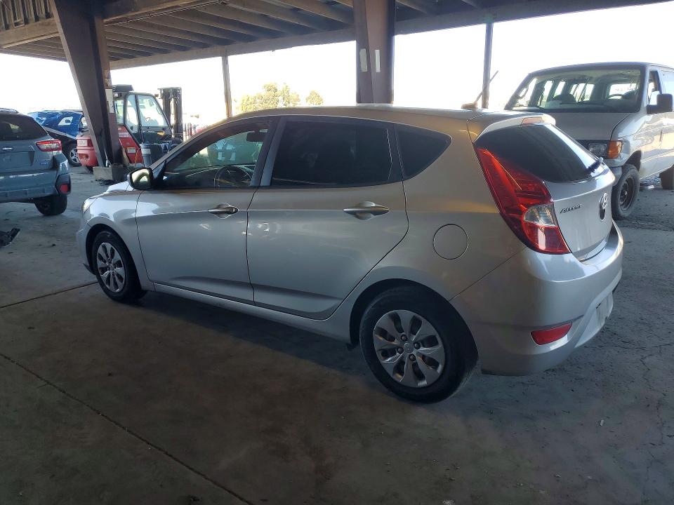 2017 Hyundai Accent VIN KMHCT5AE7HU325904 COPART salvage auction — MINOR DENT/SCRATCHES, Ca - Dis/Dlr/Exp Only Clean Title, sold $675 on 2026-07-30 (photo 2)