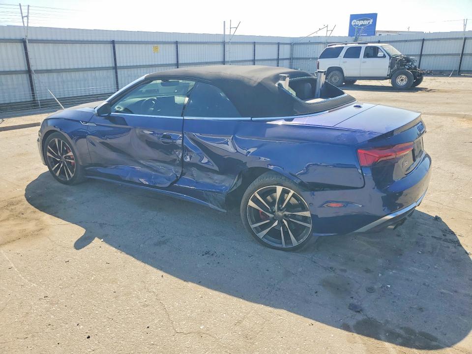 2021 Audi Rs5 VIN WAUY4GF56MN001260 COPART salvage auction — SIDE, Ca - Salvage Certificate, sold $8,700 on 2026-07-31 (photo 2)