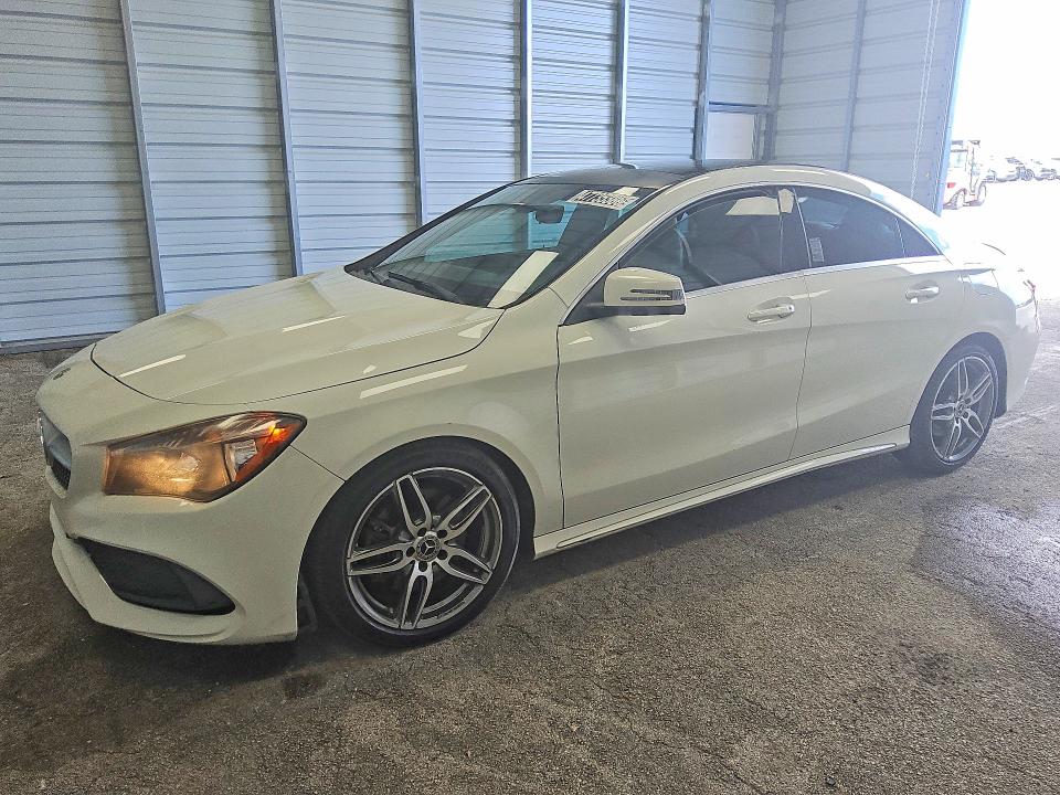 2018 Mercedes-benz Cla-class VIN WDDSJ4EB7JN538096 COPART salvage auction — MINOR DENT/SCRATCHES, FL - CERTIFICATE OF TITLE, sold $2,100 on 2026-07-09 (photo 1)