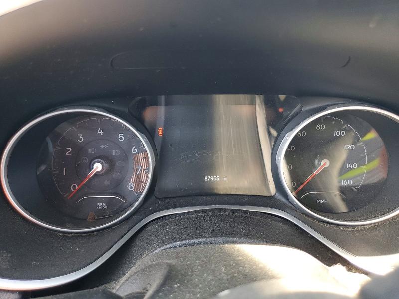 2020 Jeep Compass VIN 3C4NJCCB3LT108072 COPART salvage auction — FRONT END, Ca - Salvage Certificate, sold $825 on 2026-07-09 (photo 9)