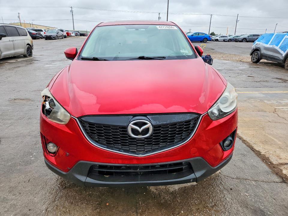 2014 Mazda Cx-5 VIN JM3KE2CY8E0396037 COPART salvage auction — FRONT END, Wv - Salvage Certificate, sold $2,850 on 2026-07-09 (photo 5)