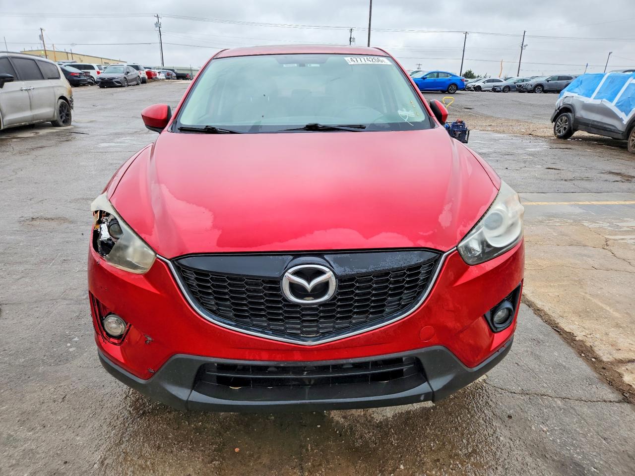 2014 Mazda CX-5 VIN JM3KE2CY8E0396037 COPART salvage auction — Front End, WV - SALVAGE CERTIFICATE, sold $2,850 on 2026-07-09 (photo 5)