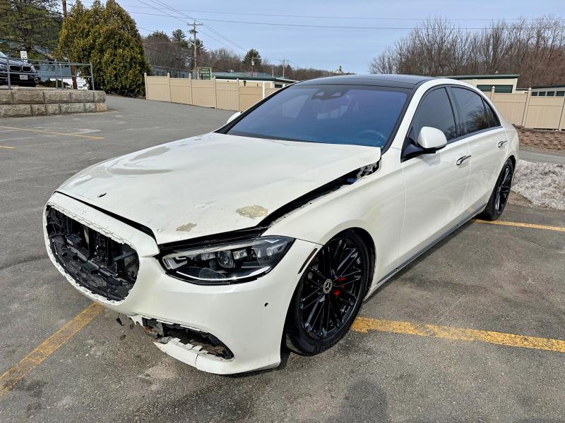 2021 Mercedes-benz S-klasse VIN W1K6G7GB4MA017329 COPART salvage auction — FRONT END, Fl - Certificate Of Title, sold $33,750 on 2026-07-29 (photo 1)