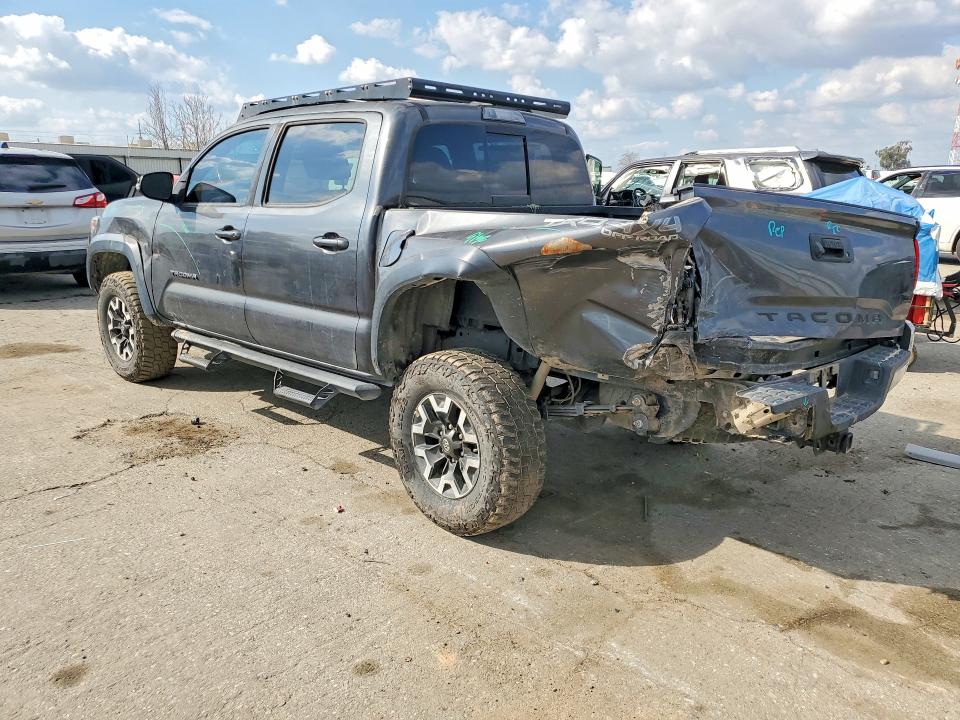 2019 Toyota Tacoma VIN 3TMCZ5AN8KM261757 COPART salvage auction — REAR END, Ca - Salvage Certificate, sold $11,000 on 2026-07-10 (photo 2)
