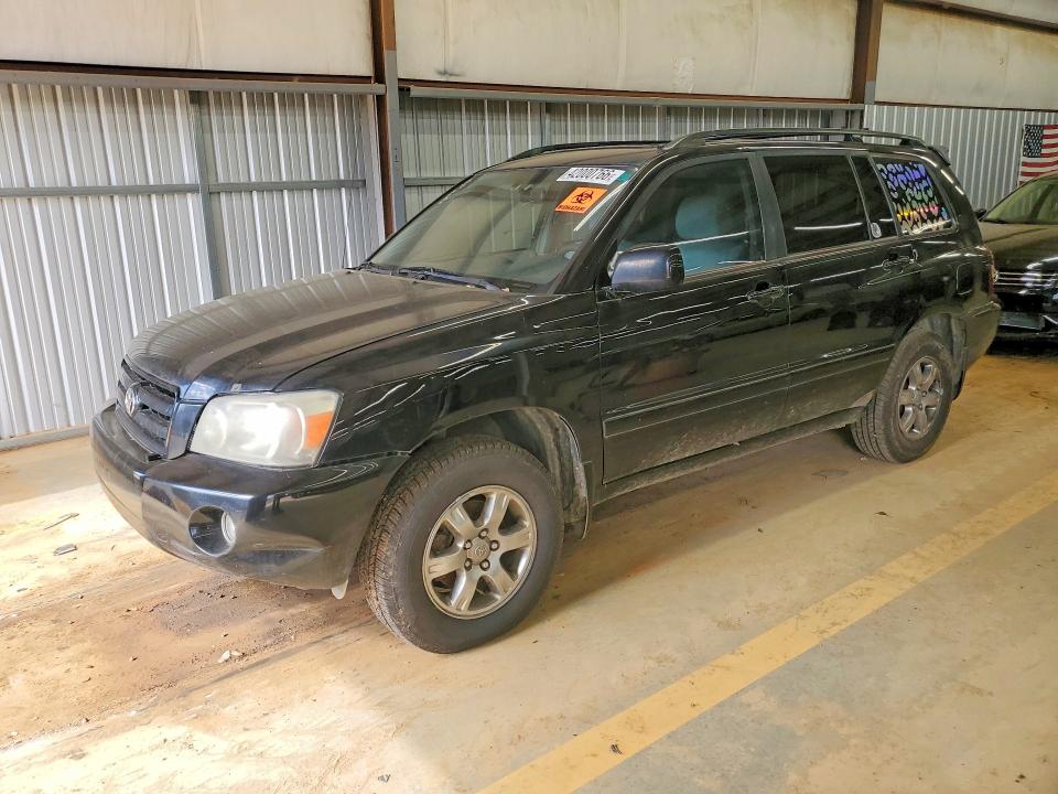 2004 Toyota Highlander VIN JTEEP21A740031154 COPART salvage auction — REAR END, Nc - Salvage Certificate Of Title, sold $550 on 2026-07-08 (photo 1)