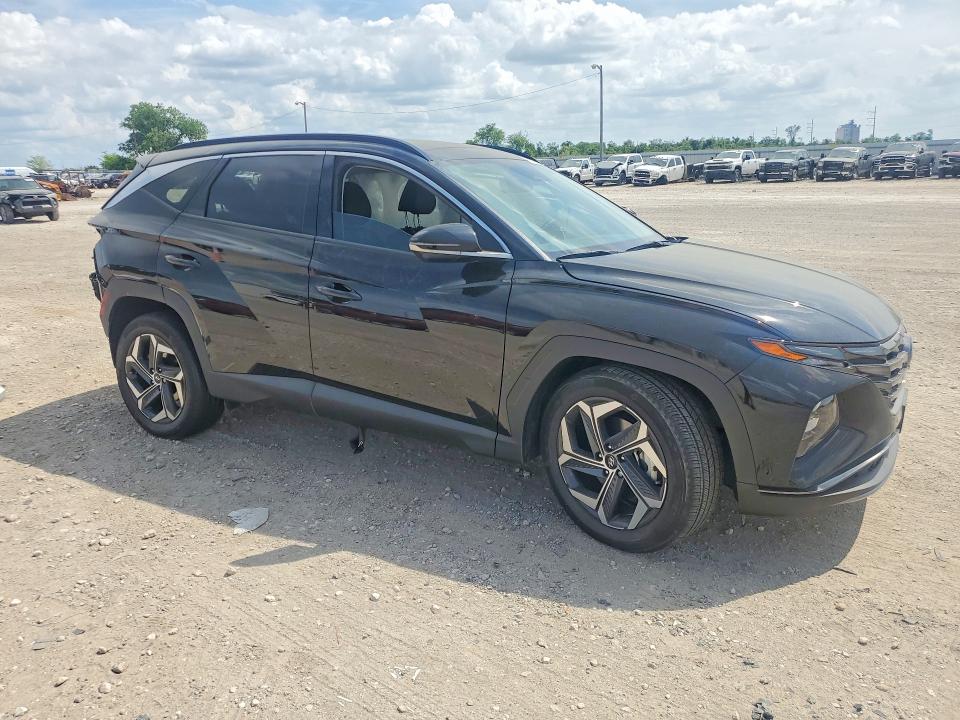 2024 Hyundai Tucson VIN KM8JECD15RU246196 COPART salvage auction — SIDE, Tx - Salvage Vehicle Title, sold $7,600 on 2026-07-22 (photo 4)